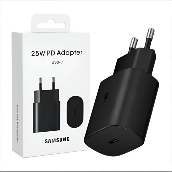 Samsung 25W Charger | Super Fast Charging | USB Type C Fast Charger and Original Cable
