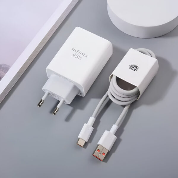 Infinix Original 45 Watt Charger Power Adapter - Image 3