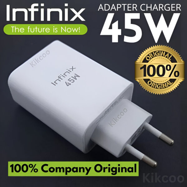 Infinix Original 45 Watt Charger Power Adapter