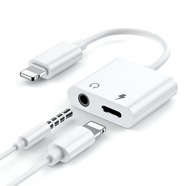 USB Type C & Lightning to 3.5mm Audio Adapter - Image 7